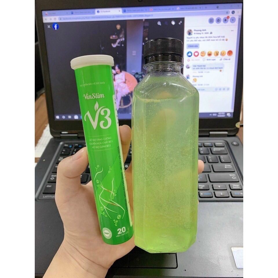✅ Viên Sủi Giảm Cân VinSlim V3 ✅ Giảm cân nhanh cấp tốc an toàn giảm béo hiệu quả không phải thuốc giảm cân