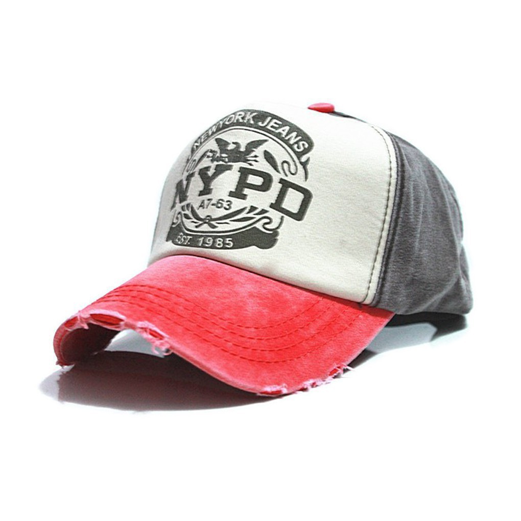 Mũ lưỡi trai cotton phong cách hiphop cho nam nữ