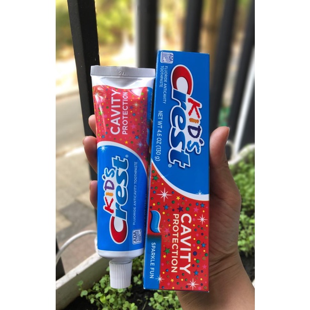 Kem đánh răng CREST KIDS MỸ 130g KID’S CREST TOOTHPASTE