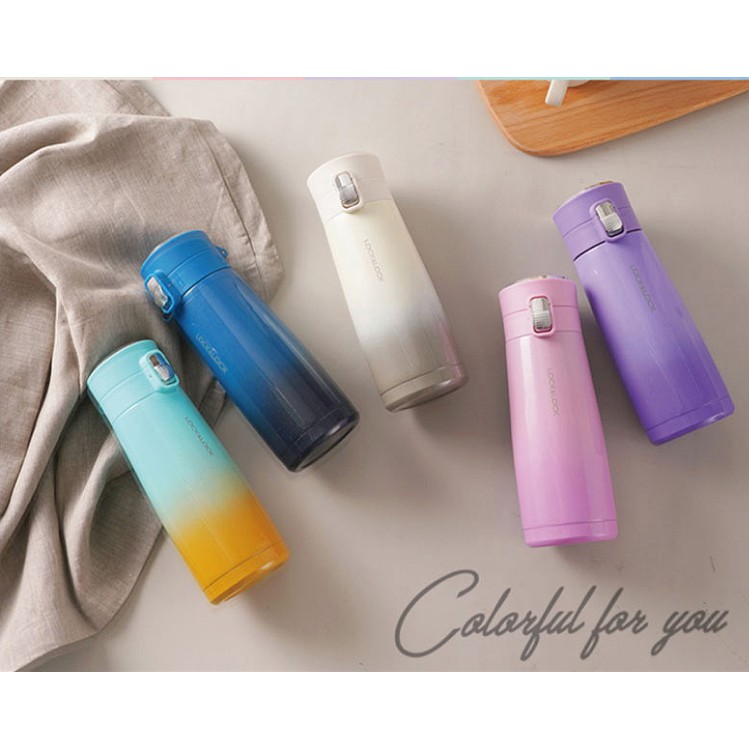 Bình giữ nhiệt Holiday Sunset I.d Tumbler 450ml Lock&amp;Lock - LHC3234