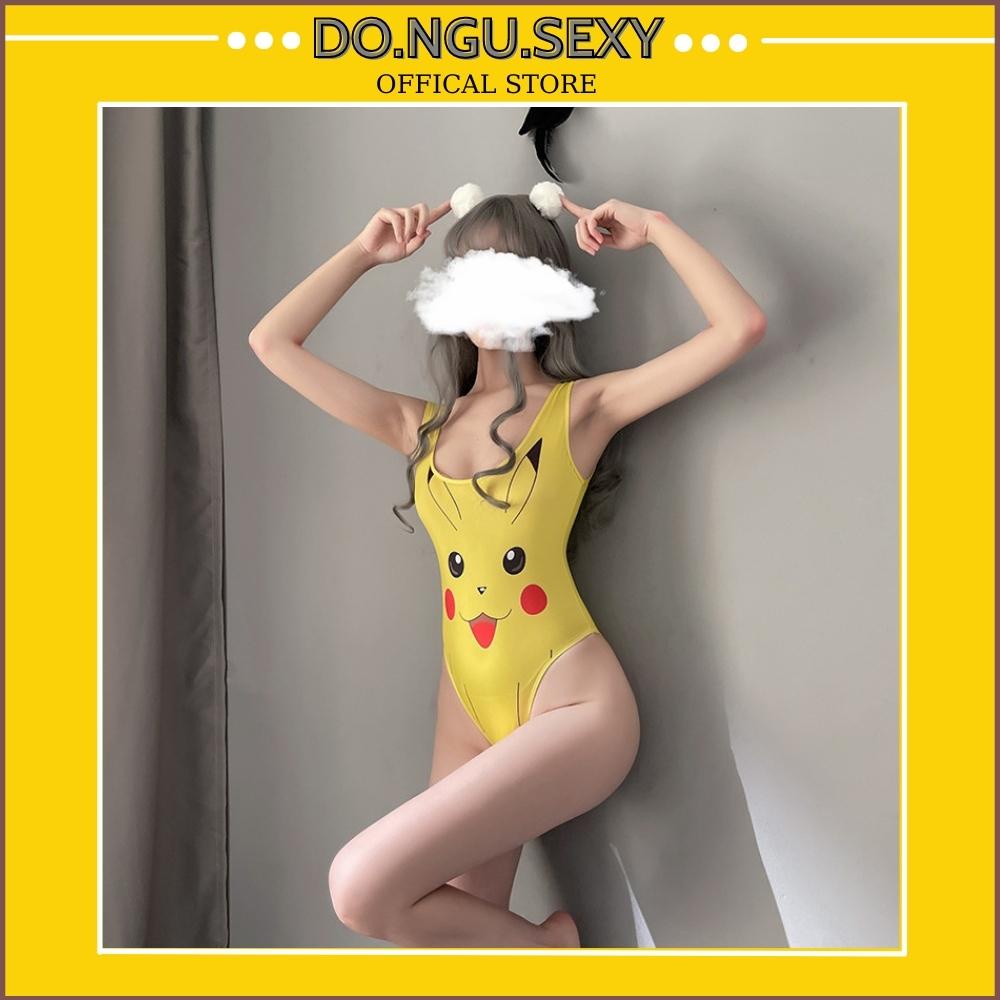 Đồ Ngủ Sexy Cosplay Pikachu Đáng Yêu Quyến Rũ Gợi Cảm | BigBuy360 - bigbuy360.vn