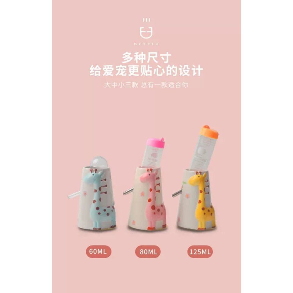 Đế nước hươu cao cổ cho hamster