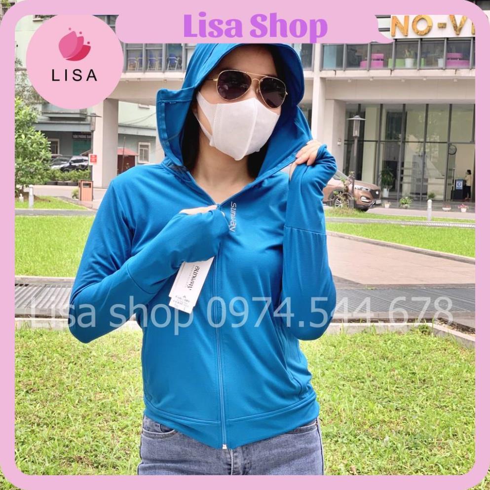 [HÀNG CAO CẤP] Áo chống nắng,  áo khoác chống nắng nữ vải hạt cườm làm mát tuyệt đối, chống nắng UPF50+ Lisa, M40