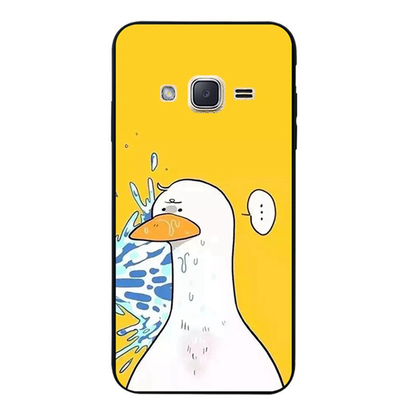 Ốp lưng hình vịt dễ thương nhiều mẫu mã cho điện thoại Samsung Galaxy A3 A5 A7 A8 J1 Ace J2 J3 J5 J7 2015 2016