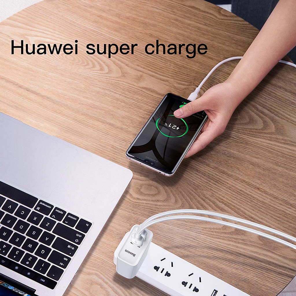 Củ sạc nhanh Baseus 30W/60W - Power Delivery - Quick Charge 3.0 - Hỗ trợ sạc nhanh iPhone và thiết bị androi