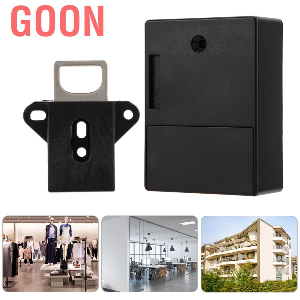 Goon Ổ Khóa Kỹ Thuật Số Rfid Diy Không Cần Khoan Lỗ Sử Dụng Pin (pin)