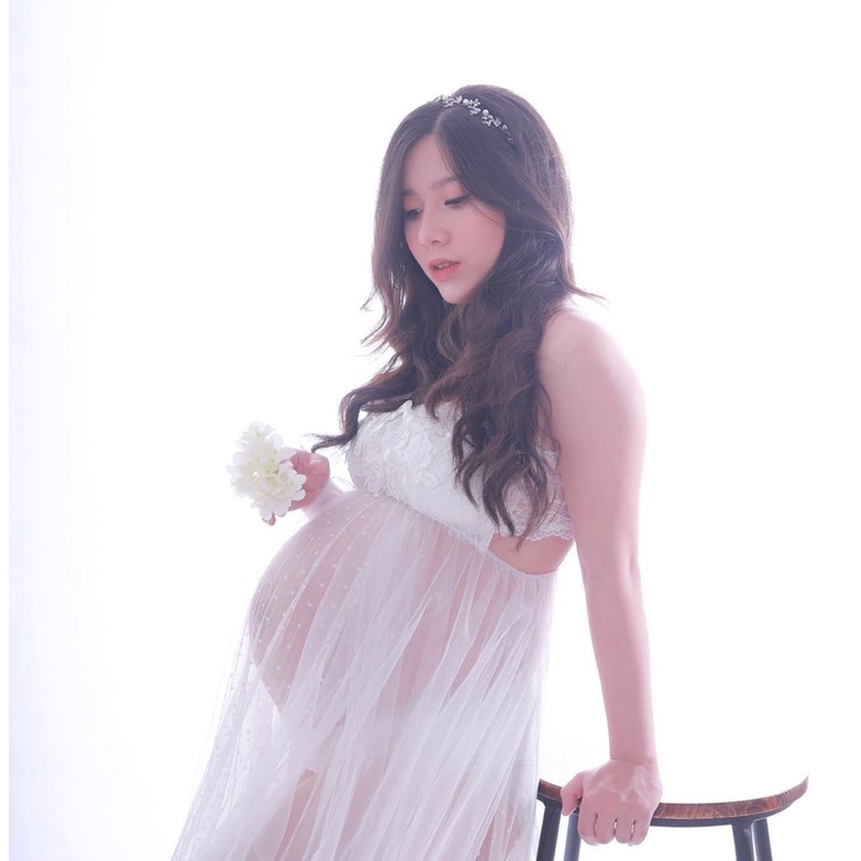 Vòng hoa đá trắng siêu xinh 🌟