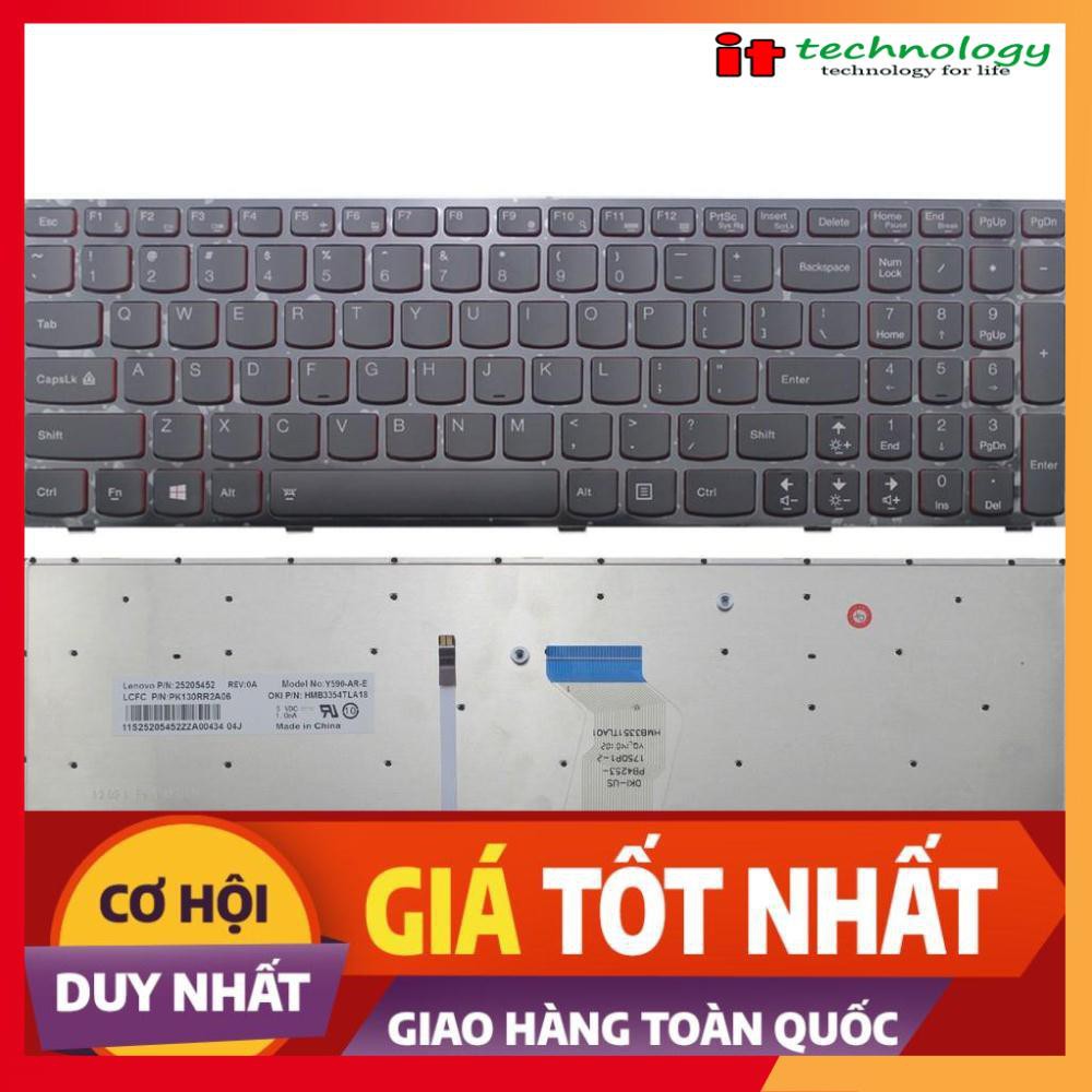 🎁 Bàn phím Laptop LENOVO Y510P 🎁Lenovo IdeaPad Y500 Y500N Y510P Y590 🎁 Hàng Nhập Khẩu Chính Hãng