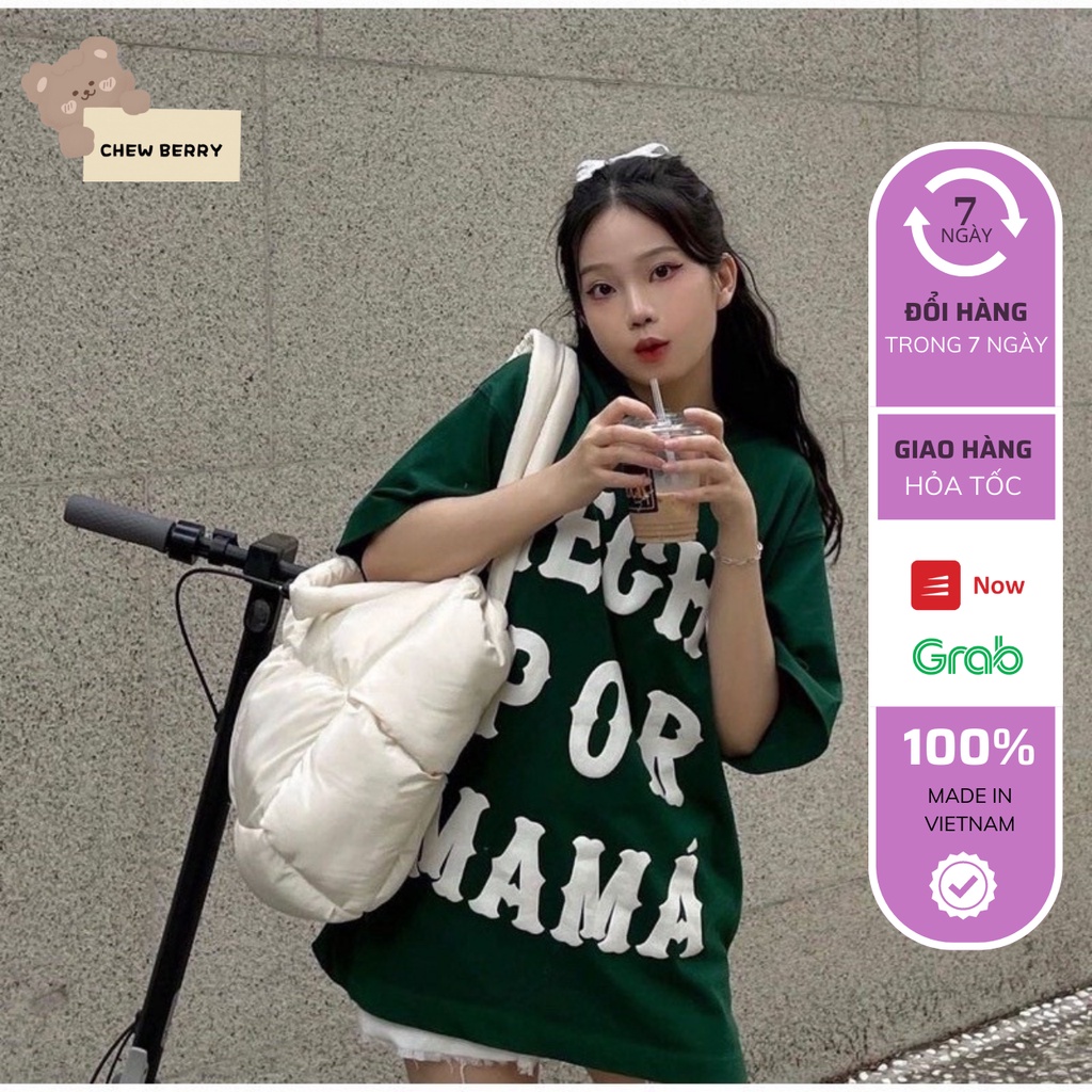 Áo Thun Xanh Hecho, Áo Phông Tay Lỡ Form Rộng Nam Nữ Nasu May