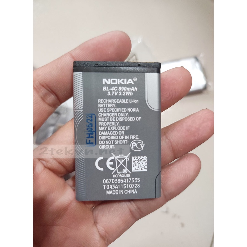 [HCM] Pin Xịn Nokia BL-4C zin chống phù 2ic dành cho các loại máy nokia 1280/1110i/7610/x2-01/x2-05,....