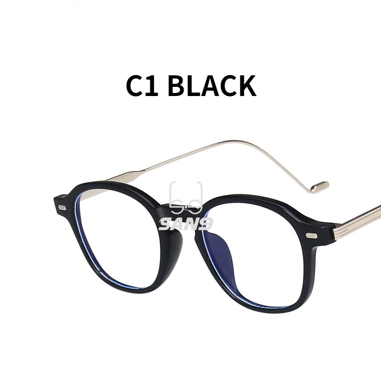 Mắt kính gọng kim loại chống tia sáng xanh