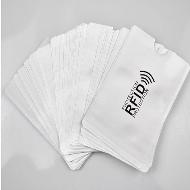 Bộ 2 bao đựng thẻ bảo vệ TZUZL bằng nhôm ngăn ngừa RFID chống quét đánh cắp thông tin trái phép thông minh