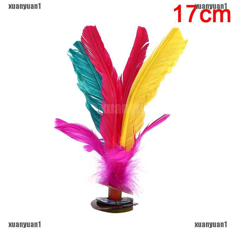 {XUANYUAN} China Jianzi Bánh Xe Đá Lông Ngỗng Sang Trọng