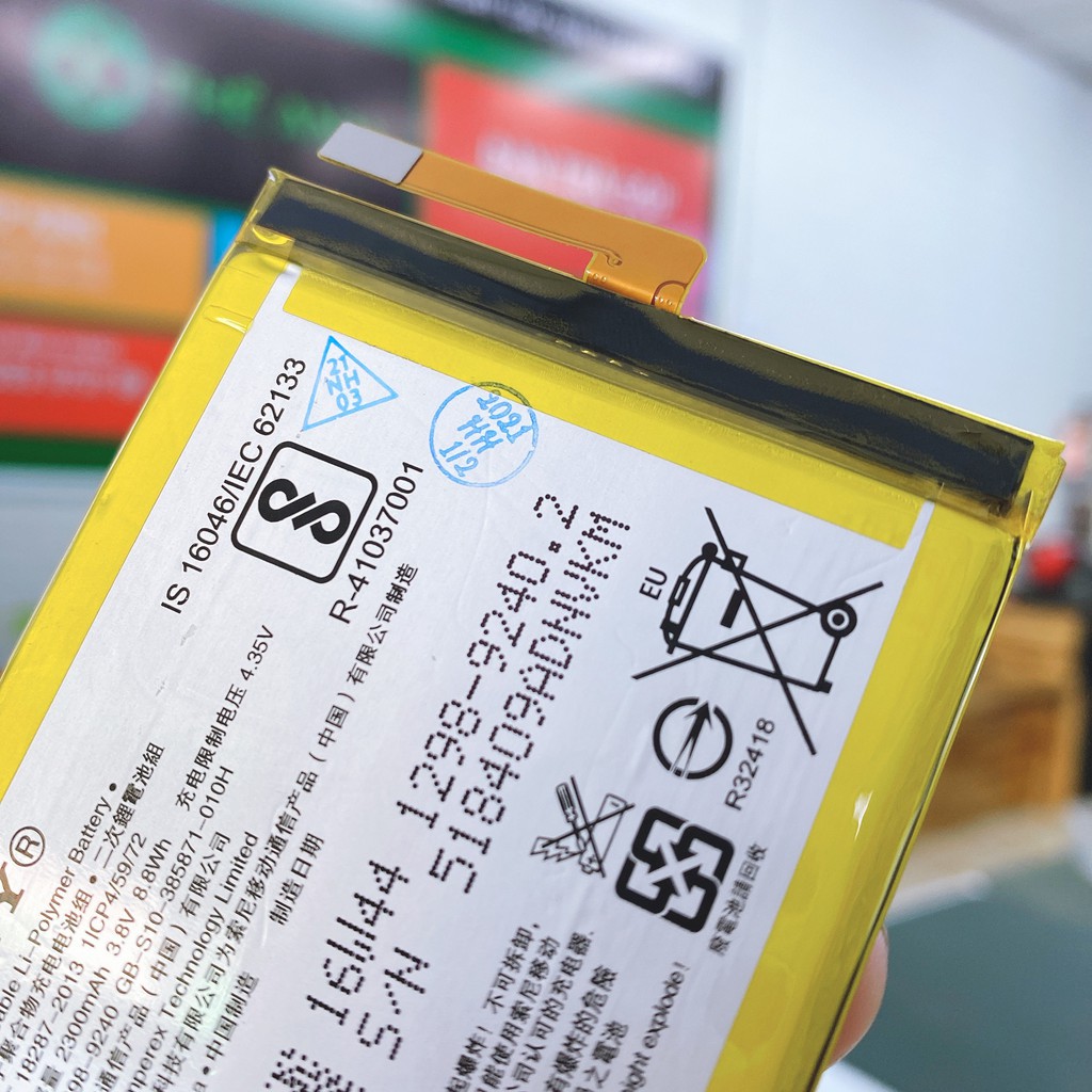 PIN LIS1618ERPC 1298-9240 Pin Dành Cho Sony Xperia XA F3111 F3116 F3115 F3311 F3112 F3313 E5 dung lượng 2300 mAh
