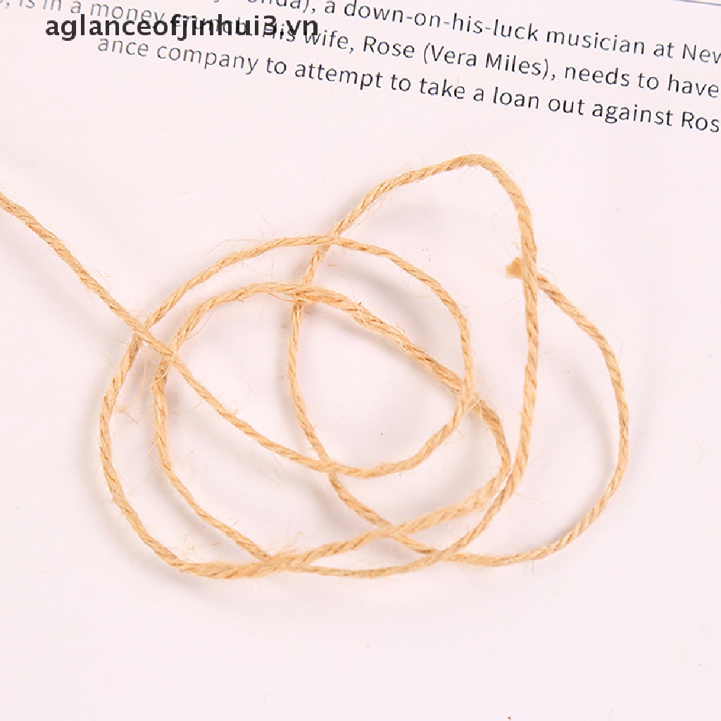 Dây Thừng Cotton 10m Trang Trí Giáng Sinh