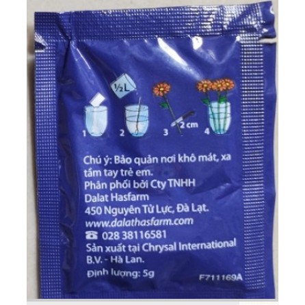 1 gói Dưỡng hoa lâu tàn Chrysal Clear