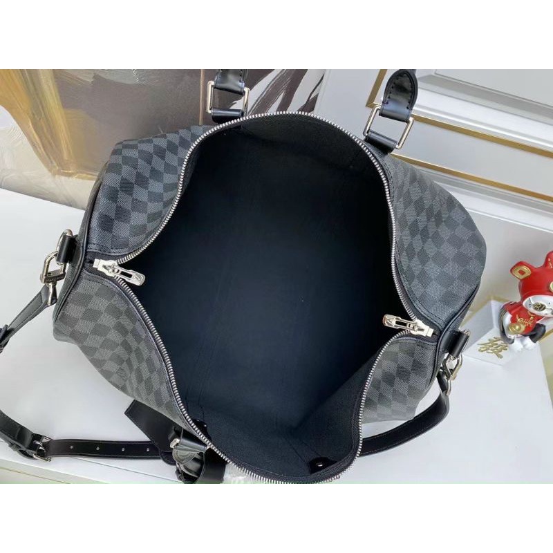Túi du lịch LV hàng super Vip sz50cm da thật quai thấm nước có mã code xịn sò