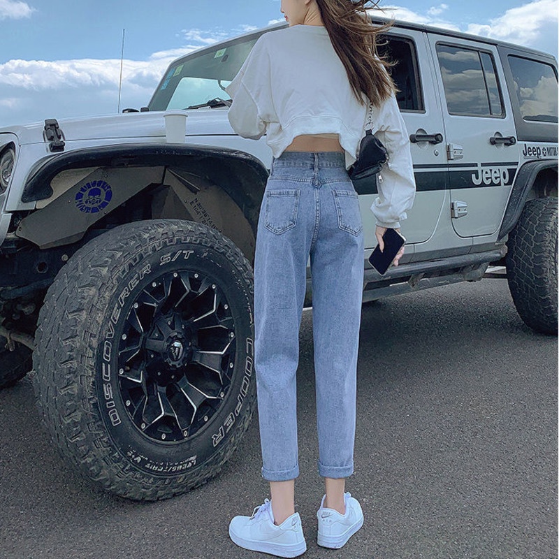 Quần Jean Nữ Lưng Cao Kiểu Dáng Mới