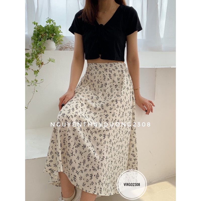 [Ảnh thật/Sẵn]Chân váy hoa nhí vintage 510 hàng quảng Châu | BigBuy360 - bigbuy360.vn