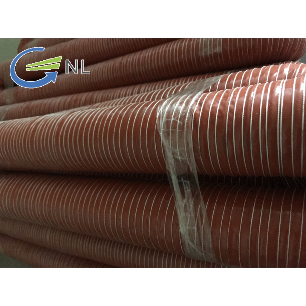 Ống Silicone chịu nhiệt D42, dài 4m dẫn khí nóng, chịu được hóa chất