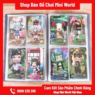 Album Đựng Thẻ Bài Mini World [80 Ngăn Chứa Thẻ Bài]