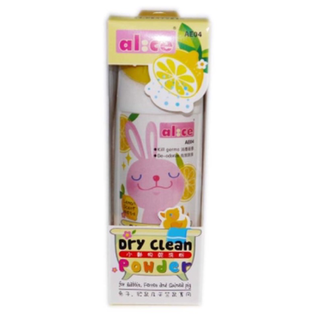 Phấn tắm khô cho hamster, sóc, thỏ, bọ. Bột tắm khô alice