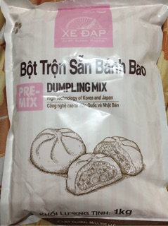 Bột trộn sẵn làm bánh bao