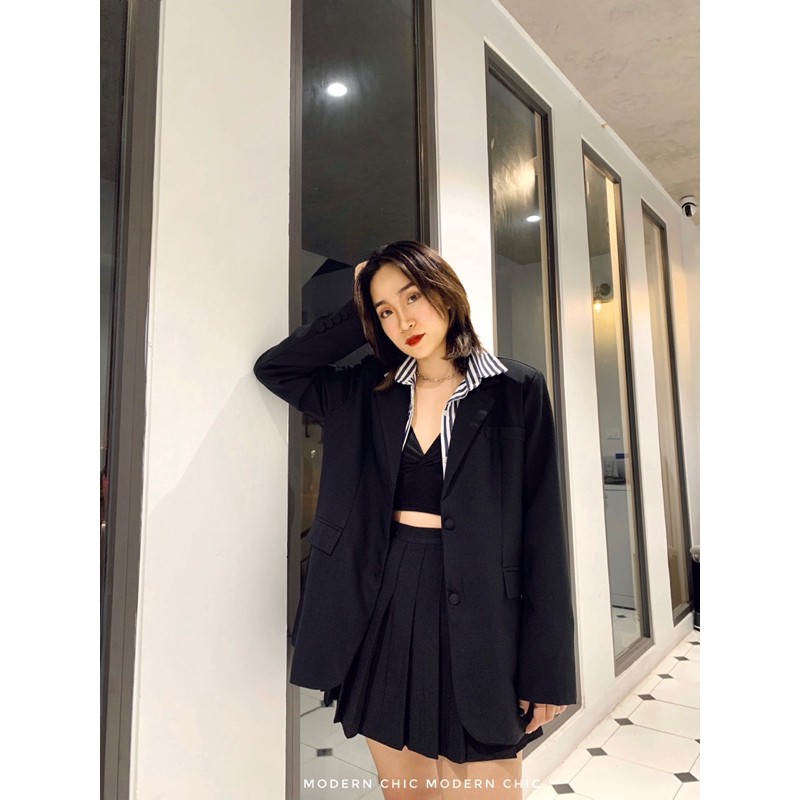 Blazer oversize đứng form