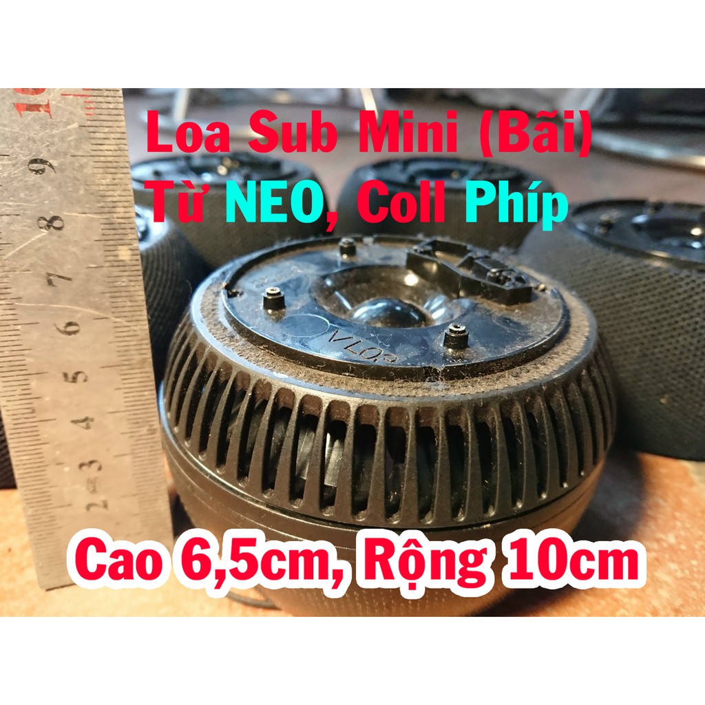 Loa Trầm rời bãi hàng Hãng, Từ Neo, Coll Phíp, Sẵn hộp âm.Bọc nỉ sang choảnh