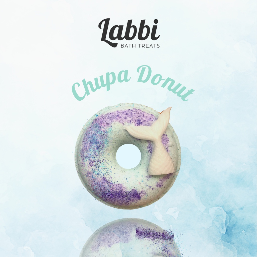 CHUPA DONUT  Bath bomb / Viên sủi bồn tắm / Bom tắm / Viên thả bồn tắm / Bathbomb