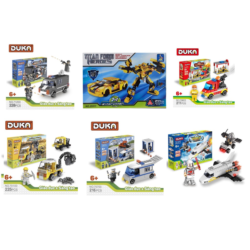 Đồ Chơi Xếp Hình Lego xe đua, robot,đồn công an,cứu hỏa, tàu vũ trụ ,xây dựng thành phố ( tùy chọn)