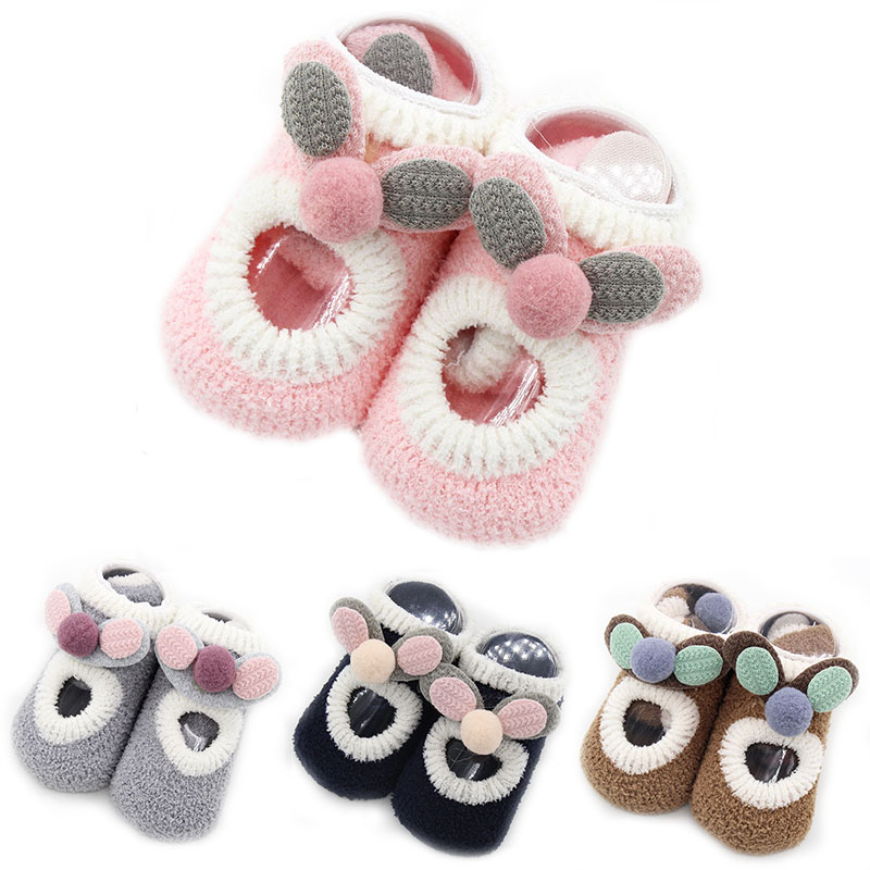 Vớ giữ ấm chống trượt xinh xắn cho trẻ em