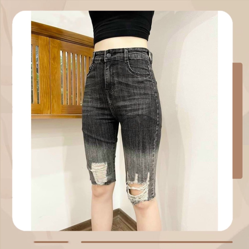 { SIZE 60-90KG } QUẦN NGỐ JEAN LƯNG CAO, FORM ÔM BIG SIZE