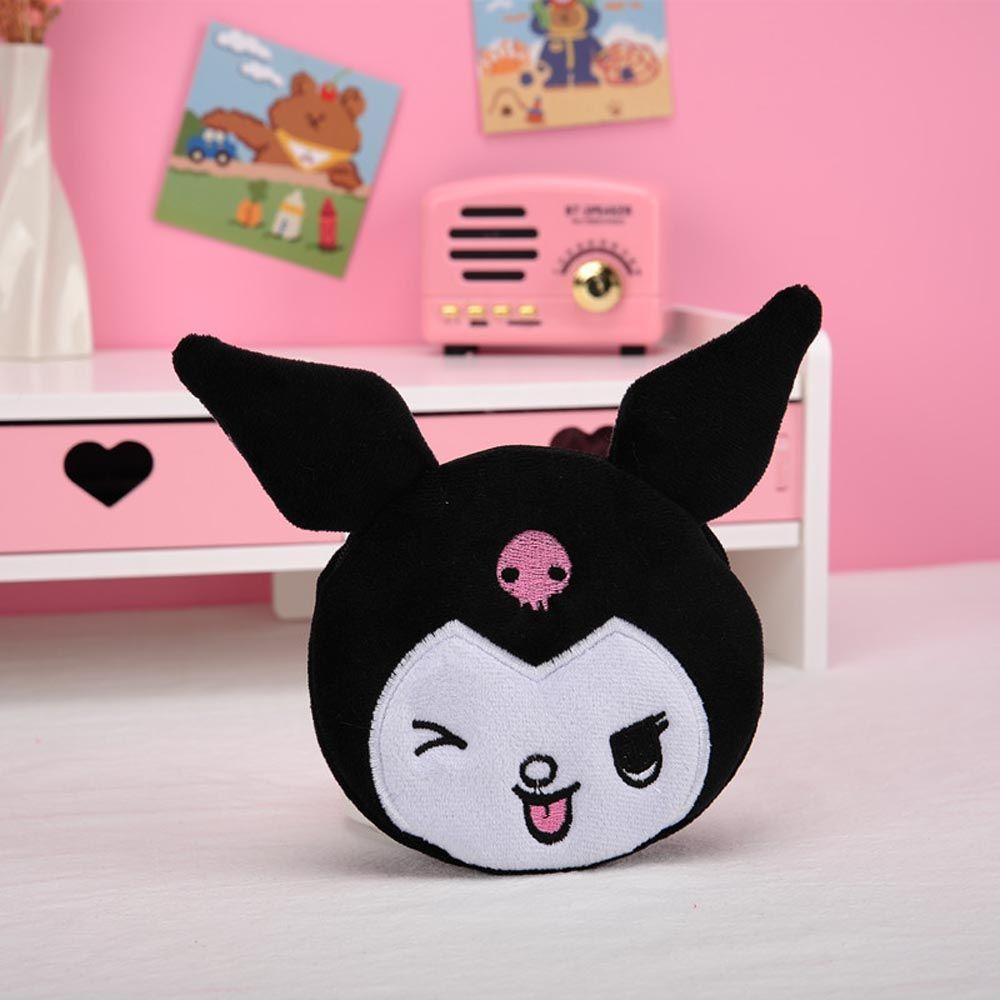 Ví Đựng Tiền Xu Kuromi Mini Kirby Có Khóa Kéo Đa Năng Ngọt Ngào Cho Nữ