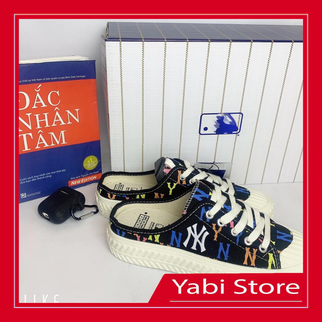 [ Like au- Hàng Trung ] Giày Sục NY, Đạp Gót, Giày Sục 𝐌𝐋𝐁 NY đen Độn đế mới nhất 2021 | BigBuy360 - bigbuy360.vn