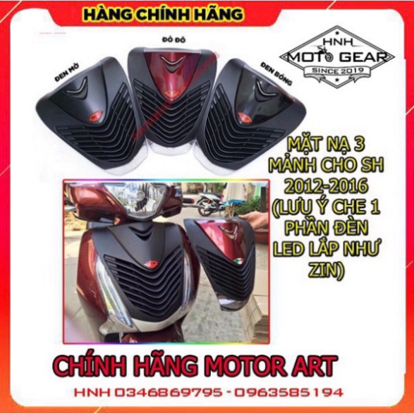 Mặt Nạ Cho SH 2012 - 2016 Kiểu 3 Mảnh