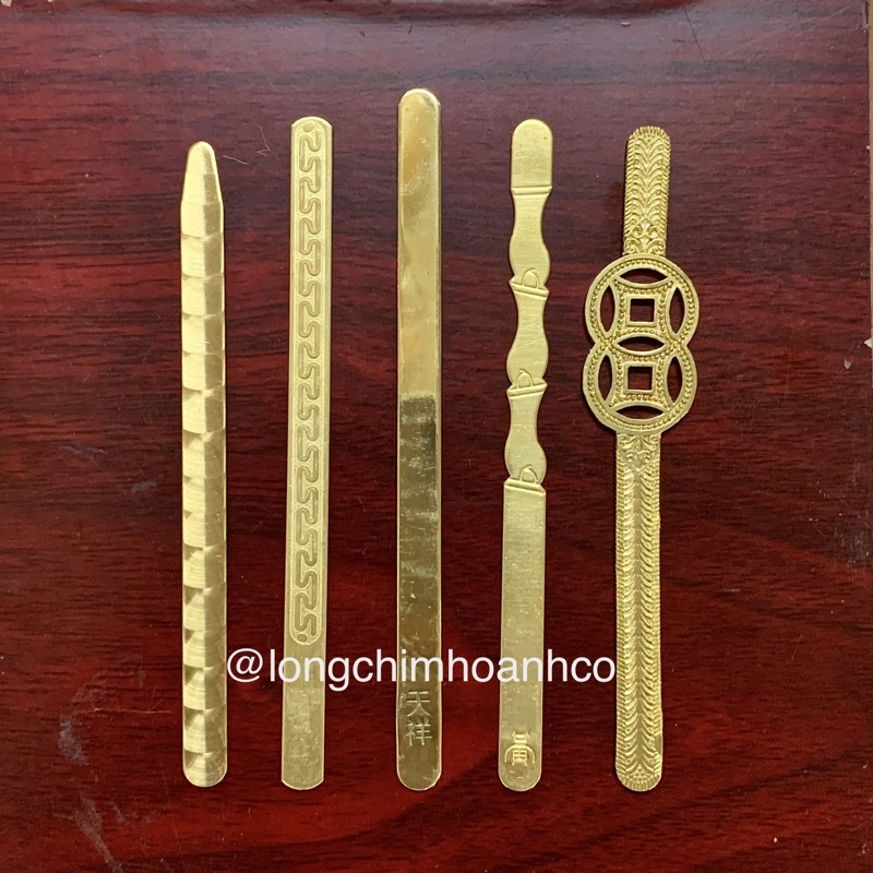 Bộ Nẹp Đồng Vàng Lồng Khuyên Thái Tử &amp; Đất Tang Cao