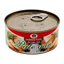 thịt hộp Pate gan heo hàng công ty Dabaco Việt Nam - hộp 170gr