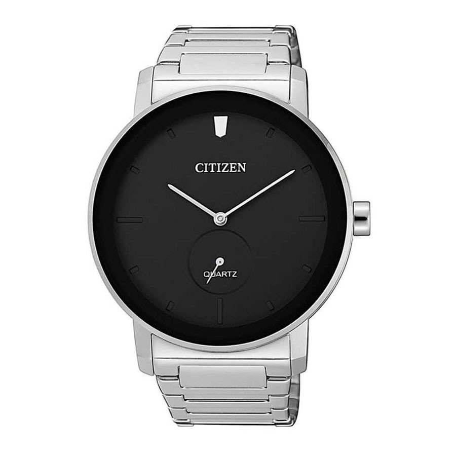 Đồng Hồ Citizen Nam Dây Thép Không Gỉ BE9180-52E - Mặt Đen