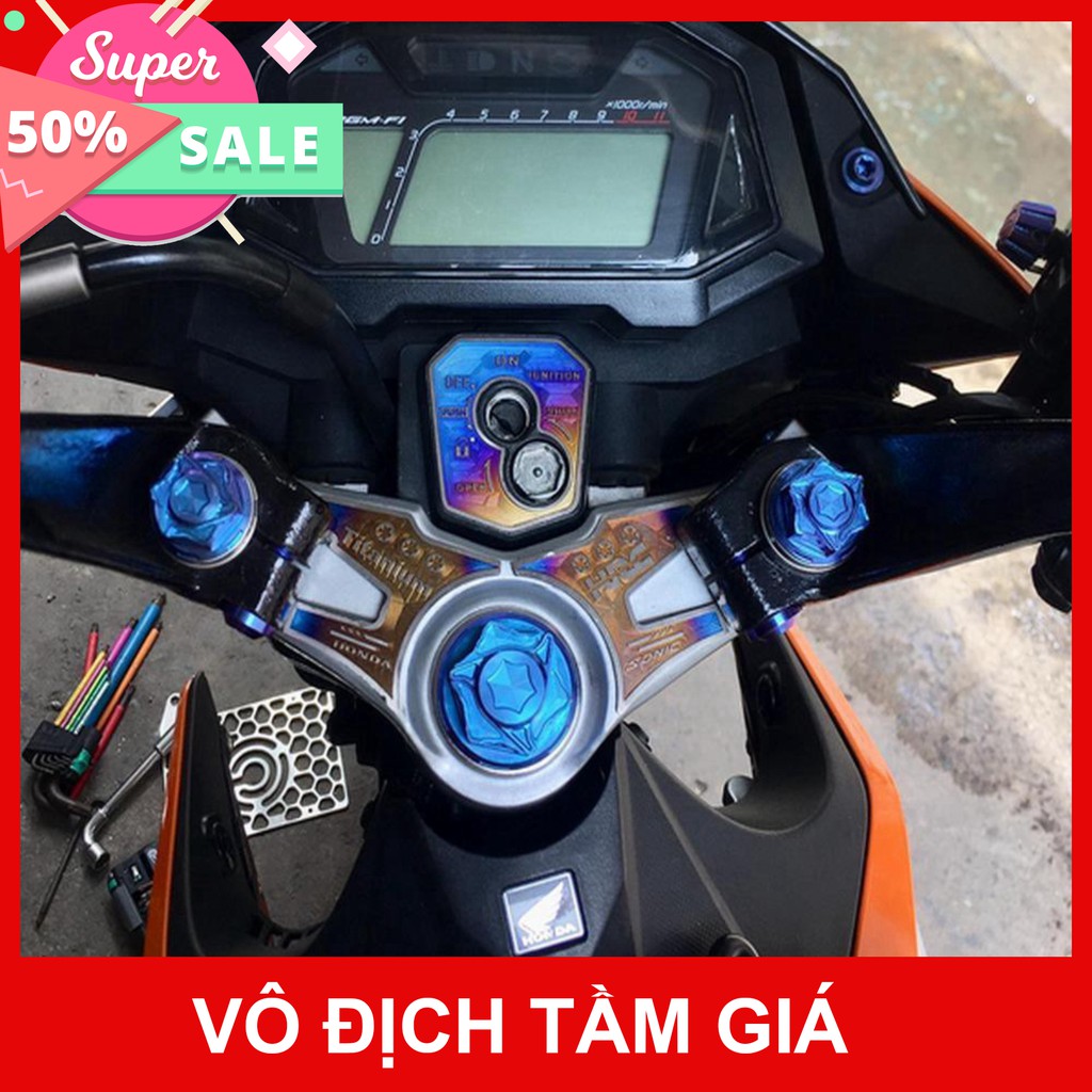 [GIÁ GỐC] 100% TITAN COMBO TEM TITAN DÁN GHI ĐÔNG VÀ DÁN Ổ KHÓA DÀNH CHO XE HONDA SONIC CỰC NGẦU