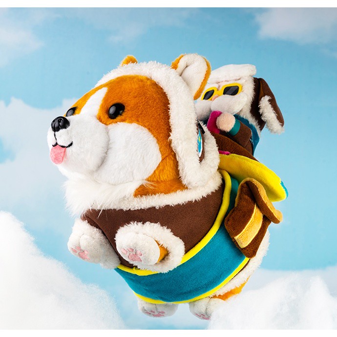 Gấu bông LoL Corgi Corki - Gấu bông LMHT - Chính hãng Riot Games