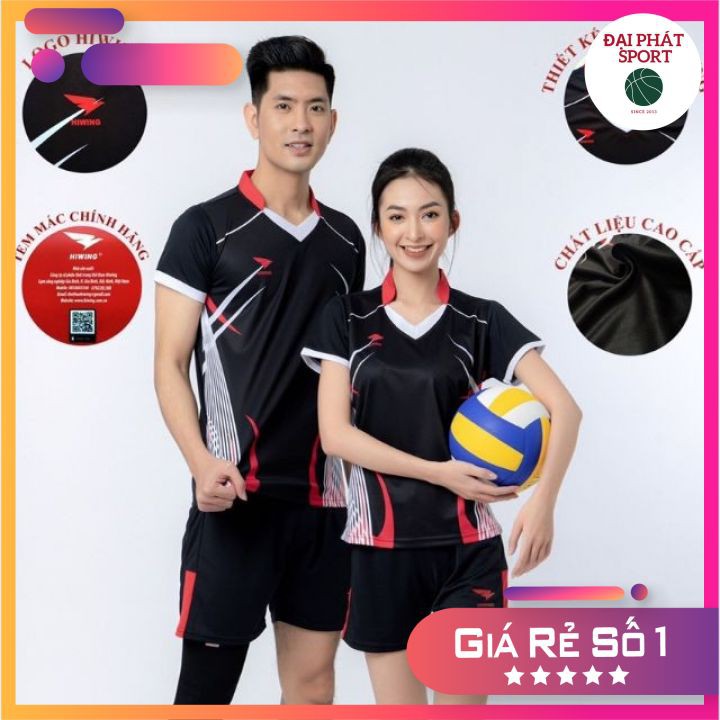 Bộ Quần Áo Bóng Chuyền 💙FREESHIP💙 Nam Nữ H3 ⚡FREE SHIP⚡ Hàng Chính Hãng Cao Cấp Hiwing