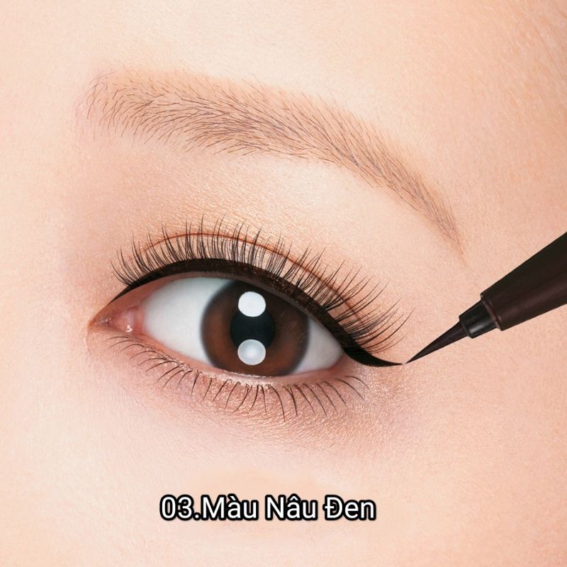 Bút Kẻ Mắt Nước Không Trôi Không Lem Kissme Heroine Make Nét Siêu Sắc Mãnh