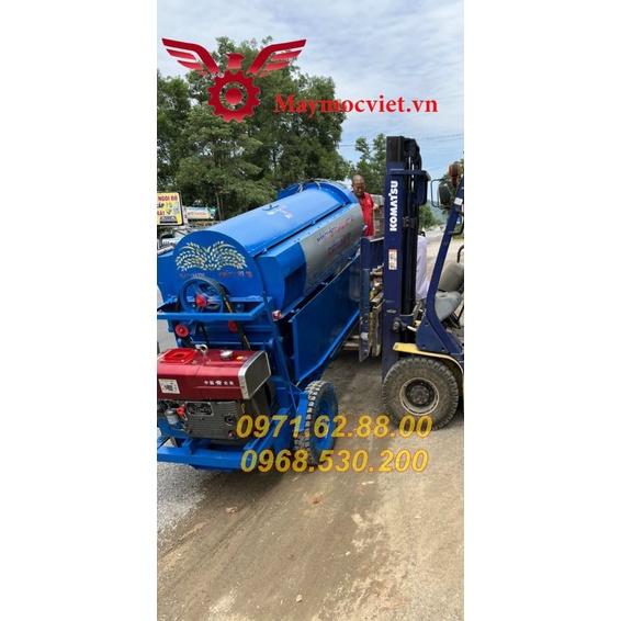 Máy tuốt lúa liên hoàn Vinmax VMTL2000