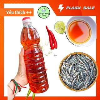 1Lit 🔥 Nước Mắm nhỉ cá cơm truyền thống Quảng Ngãi 🔥FREESHIP🔥 vị mặn của muối biển và cá cơm thơm ngon khó cưỡng