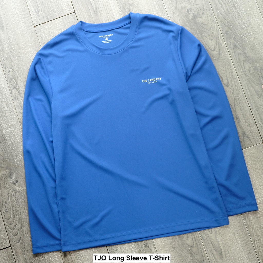 Áo thun dài tay Unisex TJO vải lưới siêu nhỏ giữ nhiệt, thoáng khí - không bức bí | BigBuy360 - bigbuy360.vn