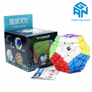 Rubik Meilong Megaminx 3x3 Nhựa Màu, Không Dán Giấy Siêu Bền, Đẹp. Rubik MoYu Stickerless
