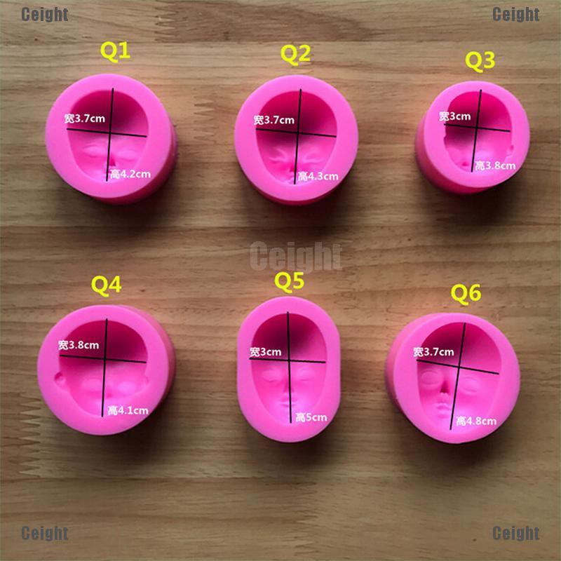 1 Khuôn Làm Bánh / Xà Phòng / Sô Cô La Handmade Bằng Silicone Hình Em Bé