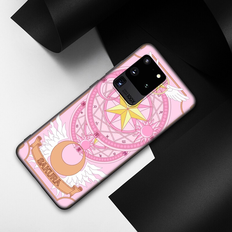 Samsung Galaxy J2 J4 J5 J6 Plus J7 J8 Prime Core Pro J4+ J6+ J730 2018 Casing Soft Case 17SF Card Captor Sakura Anime mobile phone case