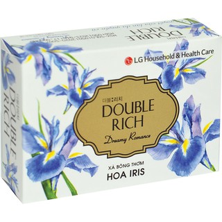 Xà bông Double Rich hương hoa Iris 90g